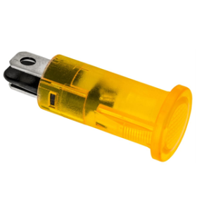 LED INDICATOR LIGHT WITH AMBER LENS