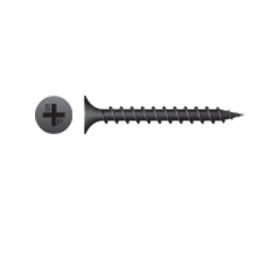 6-9X2-1/4 PHIL BUGLE COARSE DRYWALL BLK