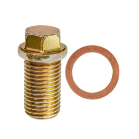 OIL DRAIN PLUG WITH GASKET