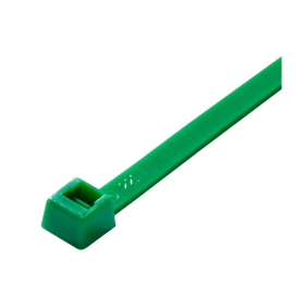 4 INCH GREEN MINIATURE CABLE TIE 18 LB