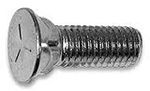 3/8-16X1-1/4 GD5 #3 FLAT PLOW BOLT PLN