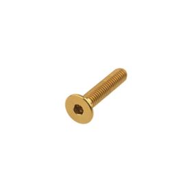 5/16-18X1-1/4 FLAT SOCKET CAP BRASS