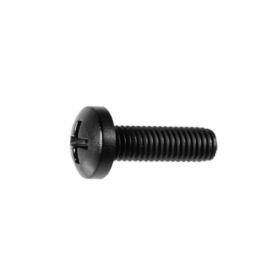 BLACK NYLON LICENSE PLATE SCREW