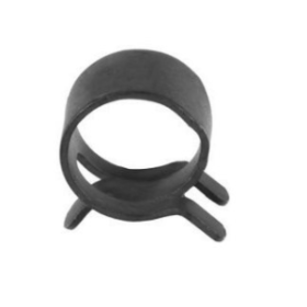 3/4" BLACK SPRING ACTION HOSE CLAMPS