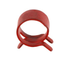 1/2" RED SPRING ACTION HOSE CLAMP