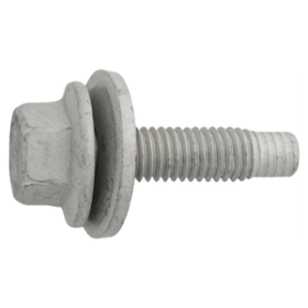 HEX HD SEMS BODY BOLT ZINX M8-1.25X31MM