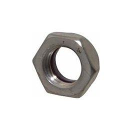 1-8 TOP LOCKNUT  WAXED PT 18-8 SS