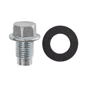 OIL & TRANSMISSION DRAIN PLUG W/GASKET