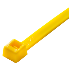7 INCH YELLOW STANDARD 50 LB CABLE TIE