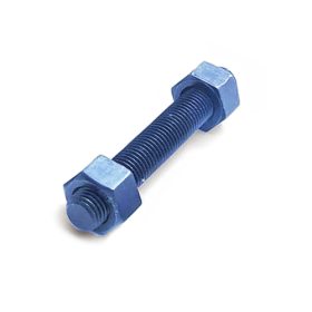 1/2-13x2-1/2 OAL FT B7 STUD BLUE TEFLON