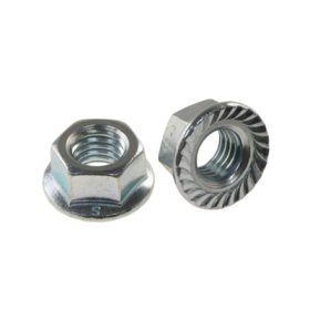 5/16-18 GD8 HEX SERRATED FLANGE NUT ZC