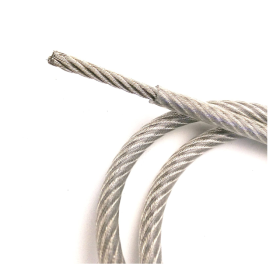 3/64 GALVANIZED WIRE ROPE COATED TO 1/16