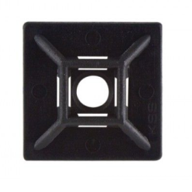 4 WAY CABLE TIE MOUNT WITH ADHESIVE BACK