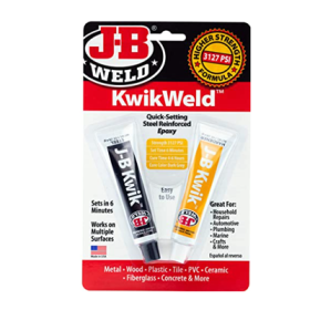 JB WELD KWIK BOND 2 1OZ TUBES