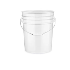 5 GALLON PLASTIC BUCKET WITHOUT LID