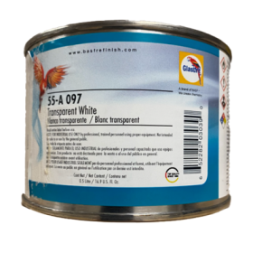 GLASURIT 55 LINE TRANSPARENT WHITE .05 L
