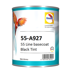 GLASURIT LINE 55 BLACK TINT 0.5 LITER