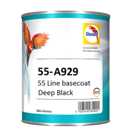 GLASURIT 55 LINE DEEP BLACK 3.5 L