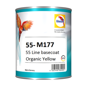 GLASURIT 55 LINE ORGANIC YELLOW  0.5L