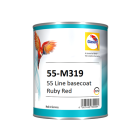 GLASURIT 55-LINE RUBY RED 0.5 LITER