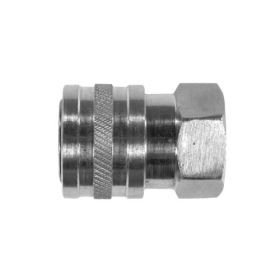 3/8 FEMALE COUPLER 303 STAINLESS