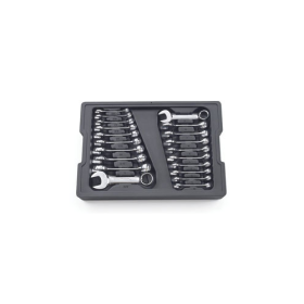 20 PC 12 POINT STUBBY SAE/METRIC SET