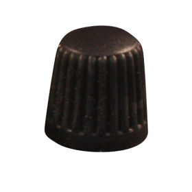 BLACK LONG TPMS VALVE STEM CAPS