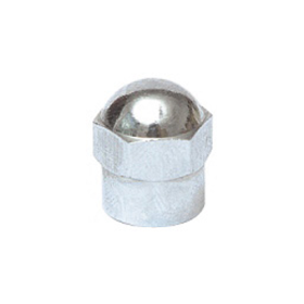 METAL 40 VALVE CAP HEX DOME CHROME