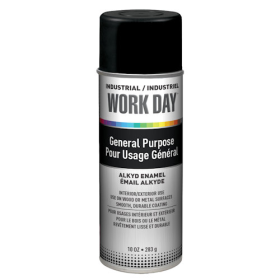 WORK DAY ENAMEL FLAT BLACK