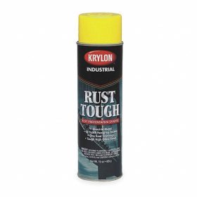 SAFETY YELLOW RUST TOUGH SPRAY PAINT