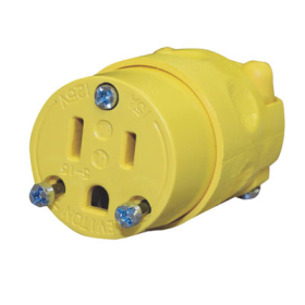 THERMAL PLASTIC HOUSING RECEPTACLE 5-15R