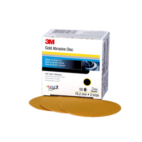 3IN 150G HOOKIT GOLD DISCS