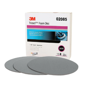 6 INCH 3000 G TRIZACT HOOKIT FOAM DISC