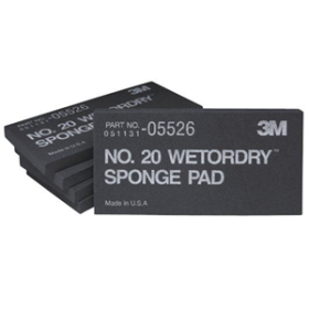 NO.20 WET OR DRY SPONGE PAD 5/PKG