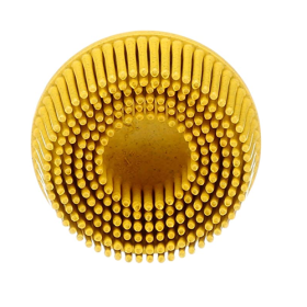 3 INCH YELLOW ROLOC BRISTLE DISC