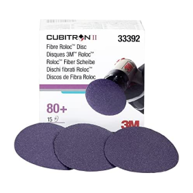 3 INCH 80G CUBITRON II ROLOC DISCS