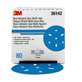6IN 80G HOOKIT BLUE DISC 50/BOX
