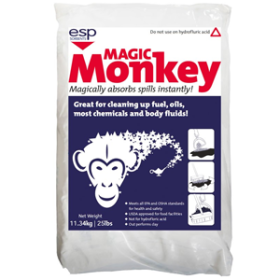 MAGIC MONKEY SPILL ABSORBENT  25 LB BAG