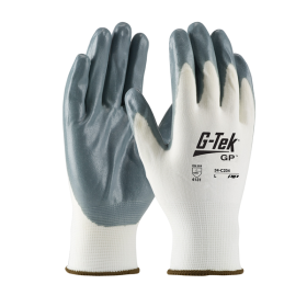 LARGE G-TEK SEAMLESS KNIT GLOVE COATED