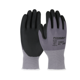 SEAMLESS KNIT GLOVE W/ NITRILE COAT XL