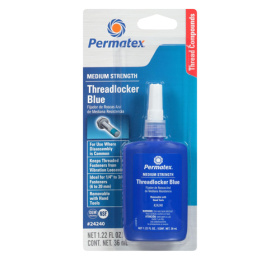 BLUE THREADLOCKER MEDIUM STRENGTH