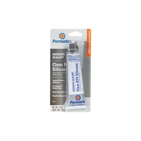 CLEAR RTV SILICONE ADHESIVE SEALANT