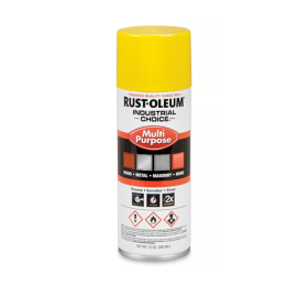 INDUSTRIAL SPRAY PAINT OSHA SAFETY YELLO