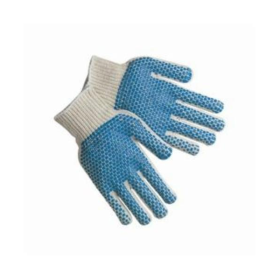 COTTON GLOVES WITH V GRIP
