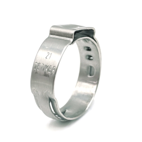 17 .5MM STEPLESS 1 EAR CLAMP 18-8 SS