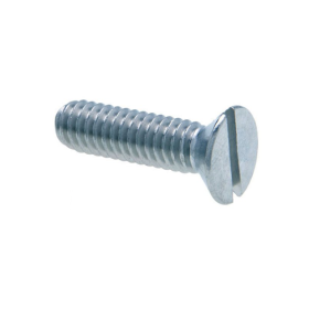 8-32X3/8 SLOT FLAT MACH-SCREW ZC