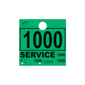 GREEN 1000-1999 SERVICE KEY TAGS