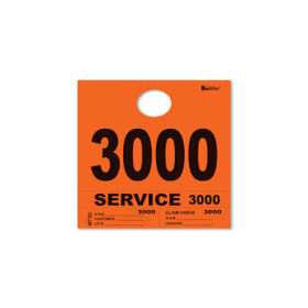 ORANGE 3000-3999 SERVICE KEY TAGS