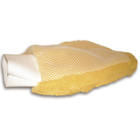 SYNTHETIC WASH MITT WITH BUG REMOVER