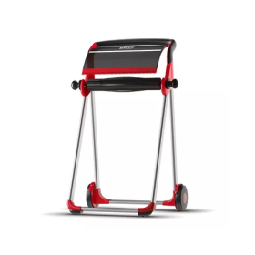 FLOOR STAND RED/SMOKE